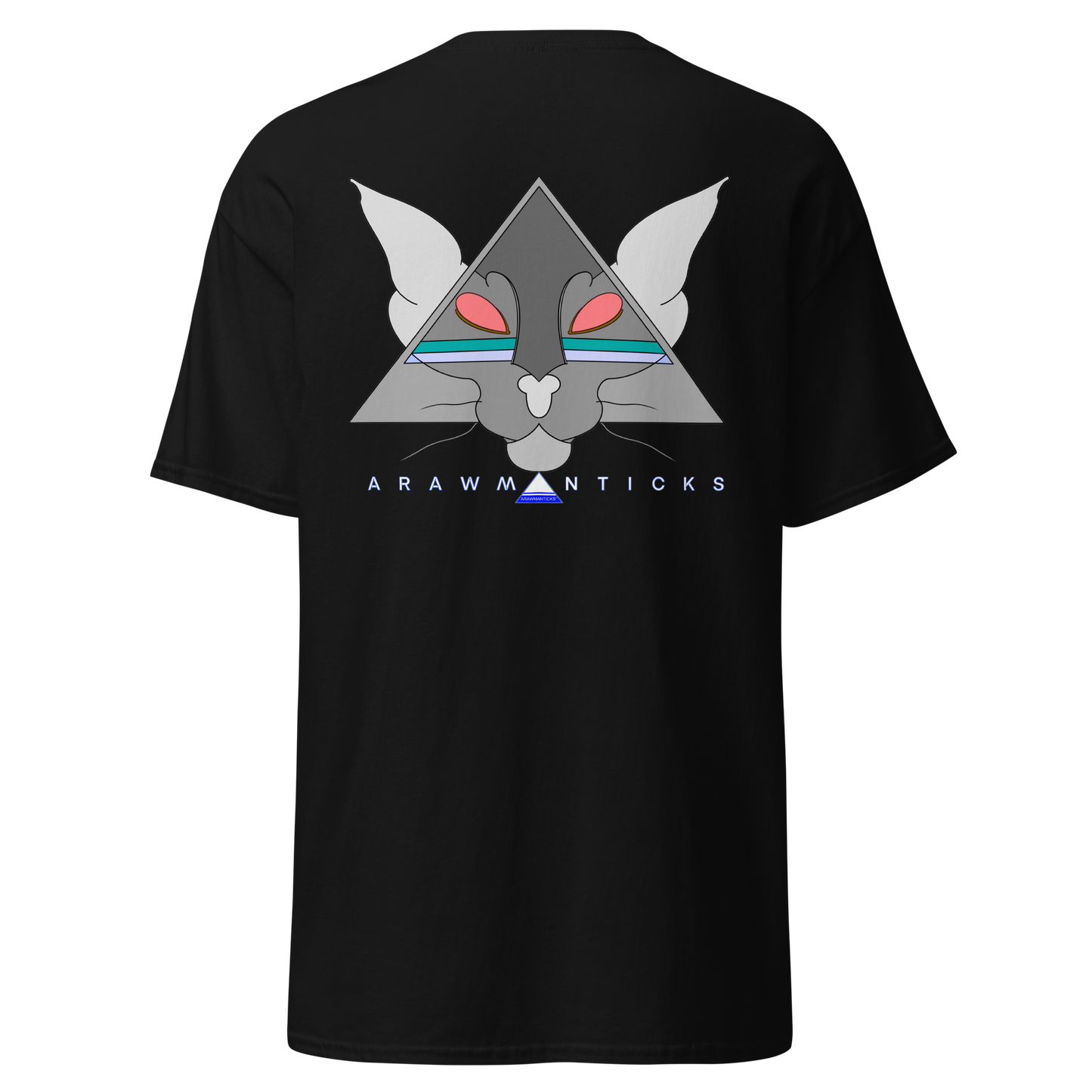 ARAWMANTICKS Feline Guard Tee | Cat Mask T-Shirt